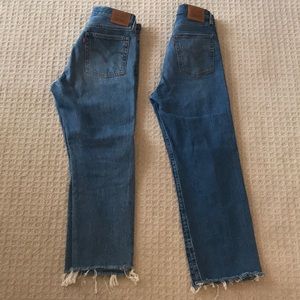 Bundle Levi denim size 29 and size 27